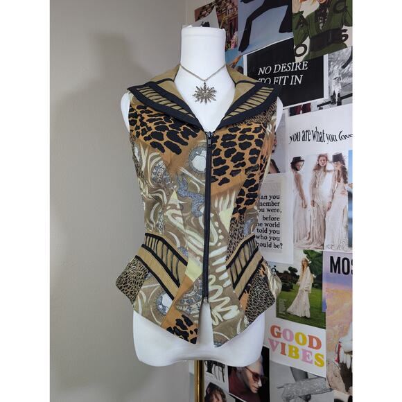 Vintage Cache Boho Vest - Picture 1 of 7